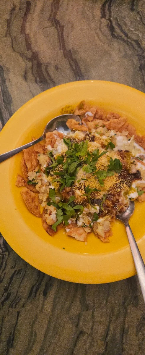Papri Chaat Tray