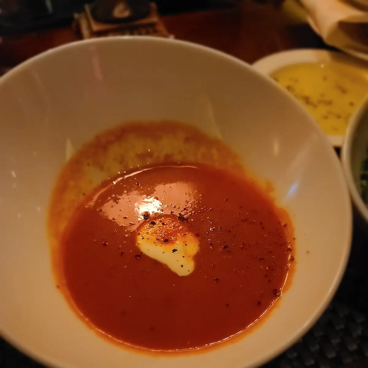 Spicy Tomato Soup with Calabrian Pepper