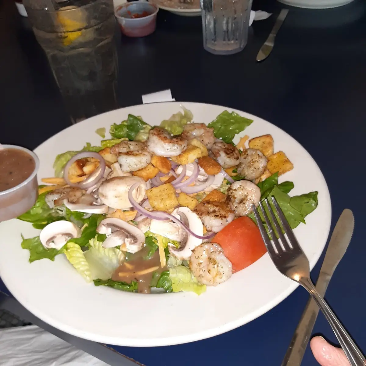 Grilled Shrimp Salad