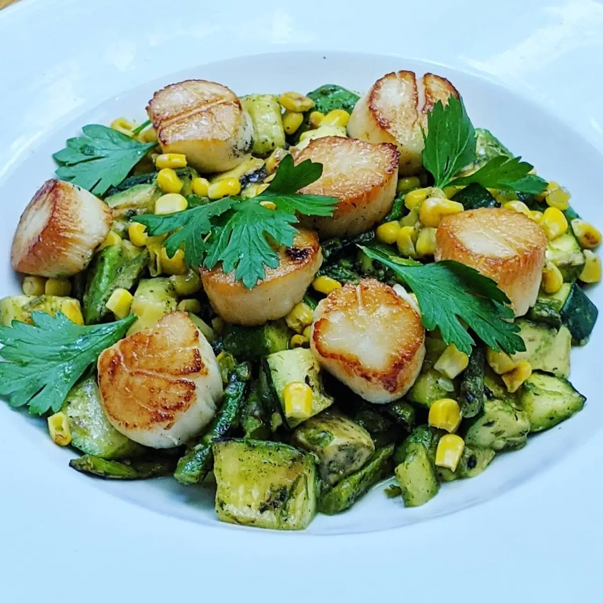 Caramelized Sea Scallops