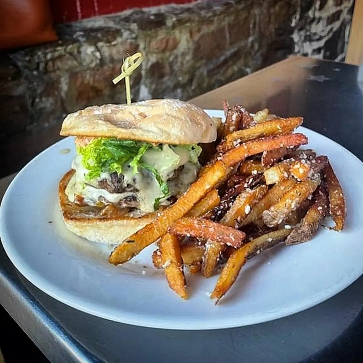 The Double Butter Burger
