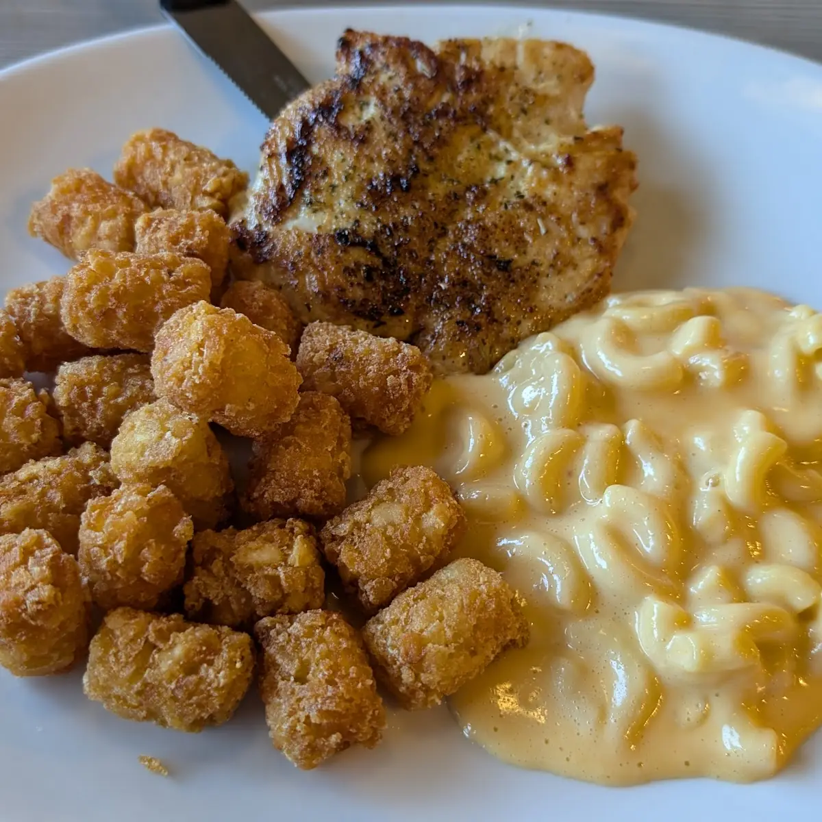 Chicken with Tater Tots