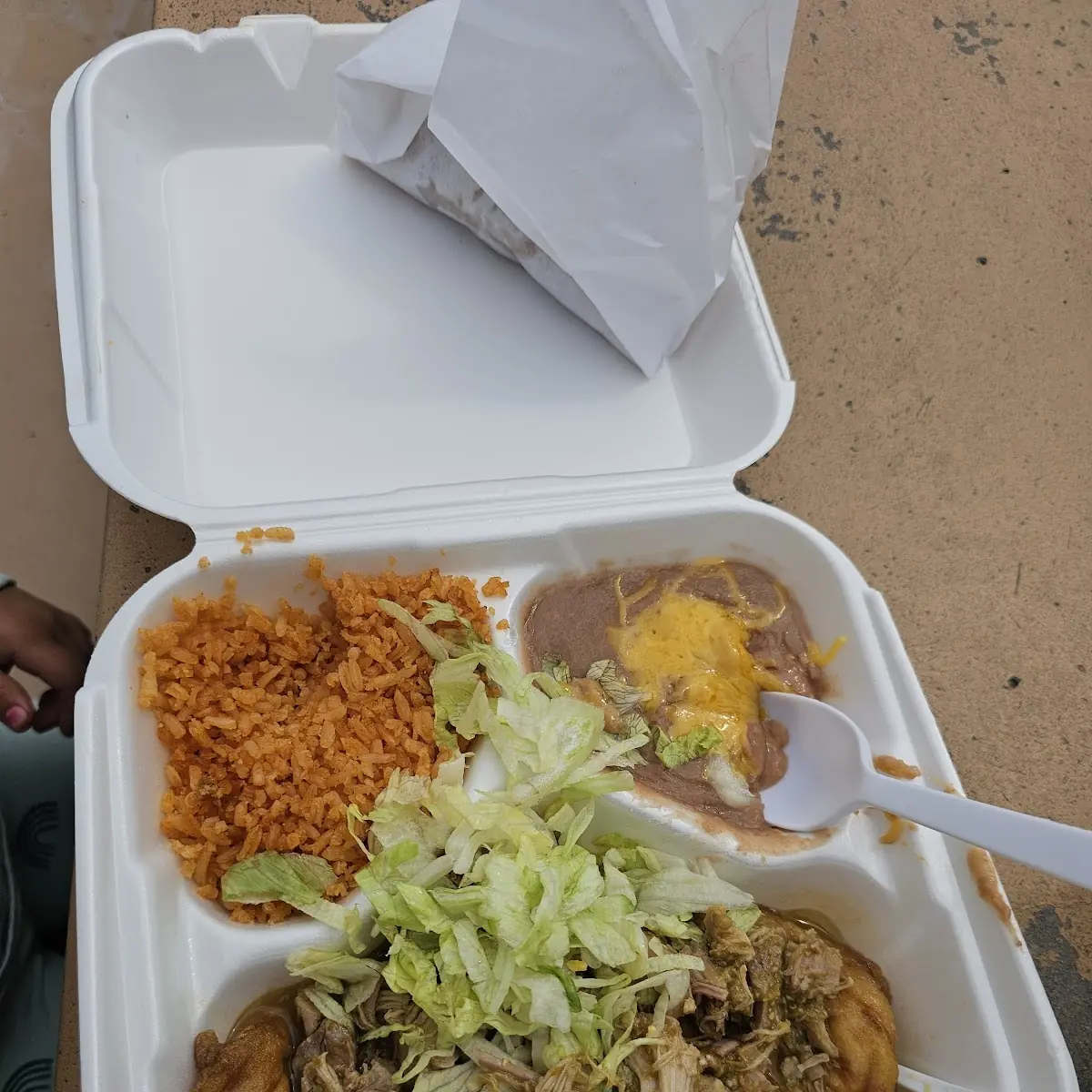 Chile Relleno and Taco Combo