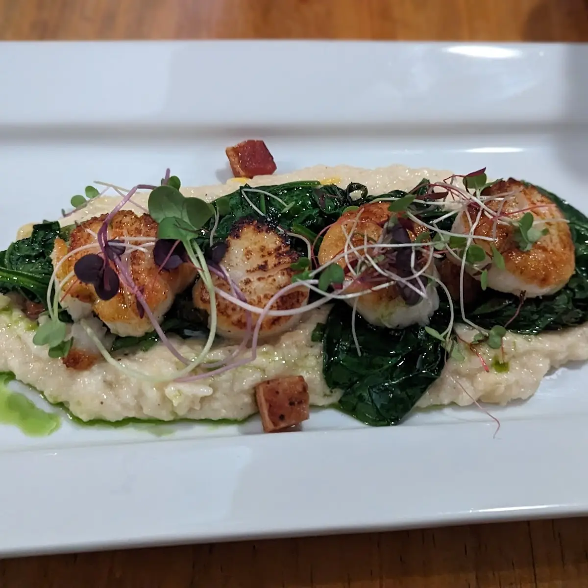 Seared Sea Scallops