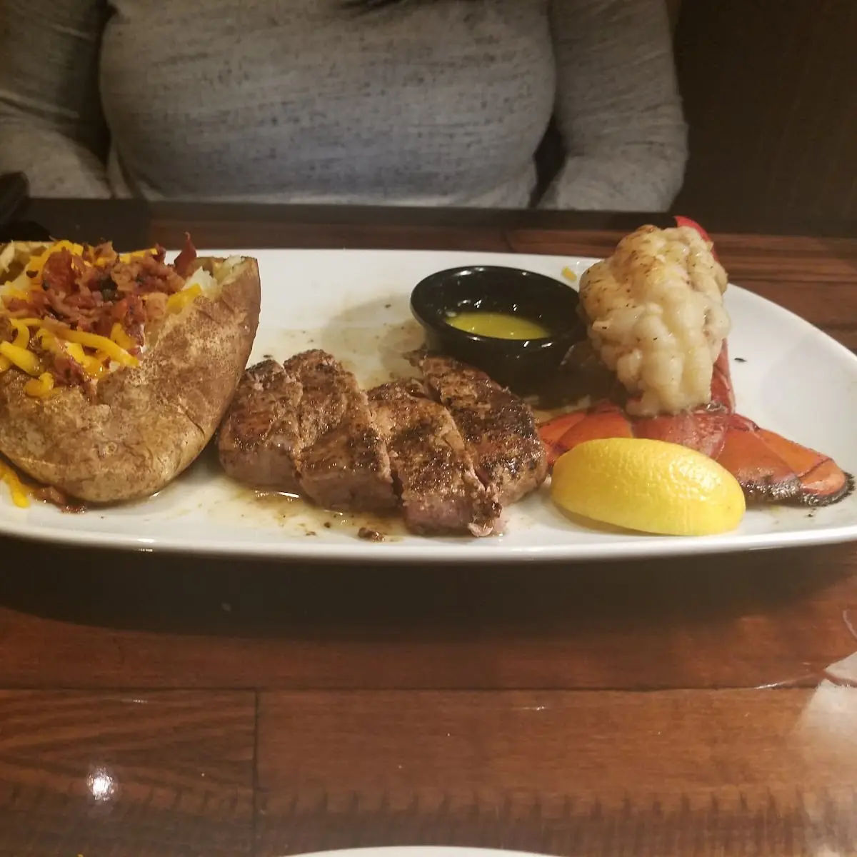 Outlaw Ribeye Steak Dinner