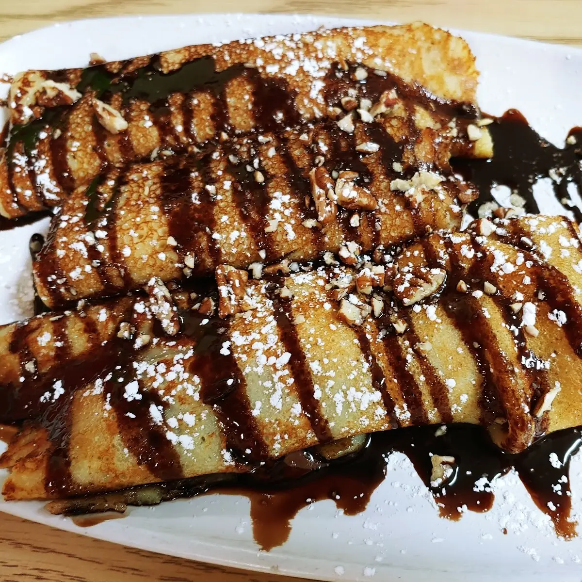 Banana and Nutella Crepes