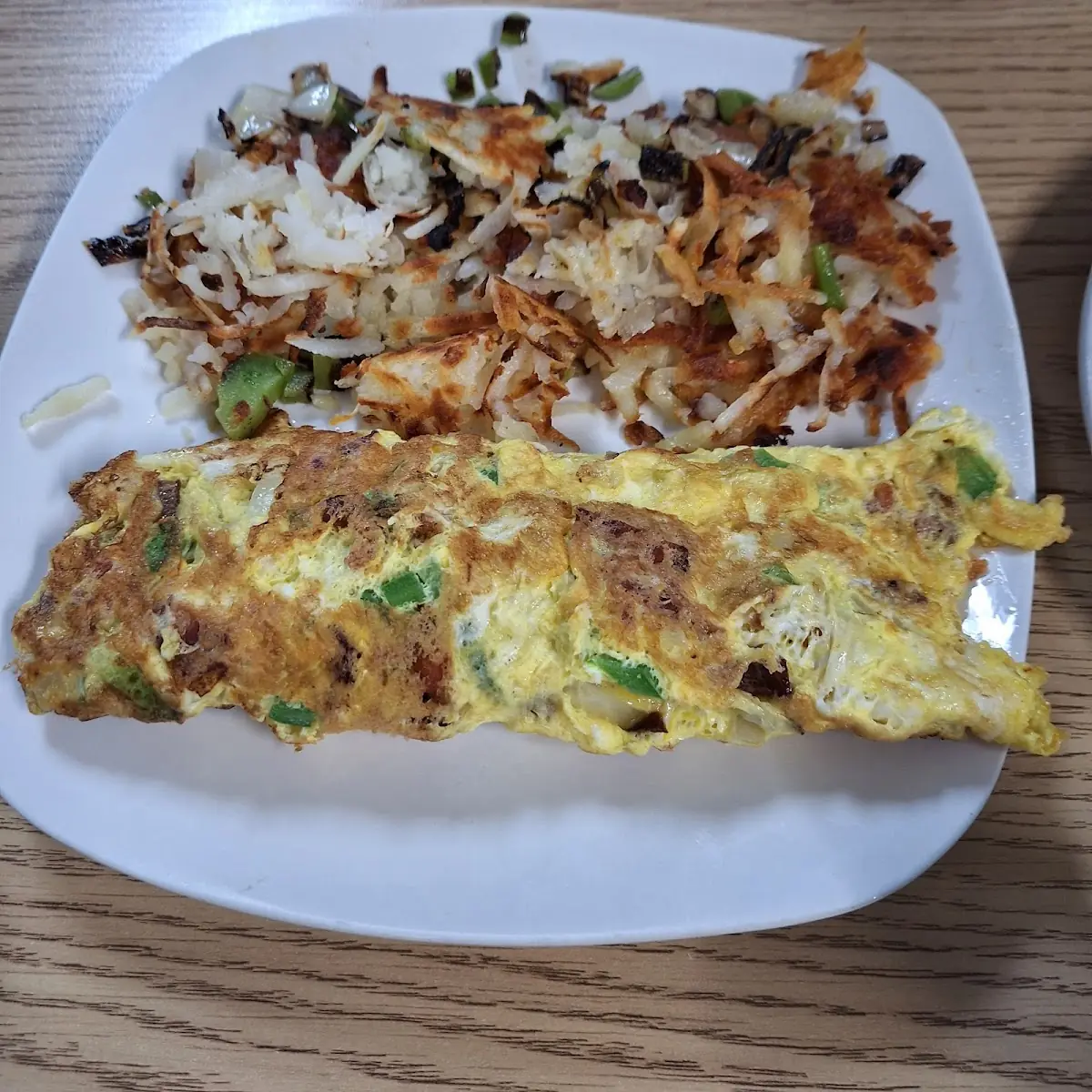 Denver Omelette with Obrien Potatoes