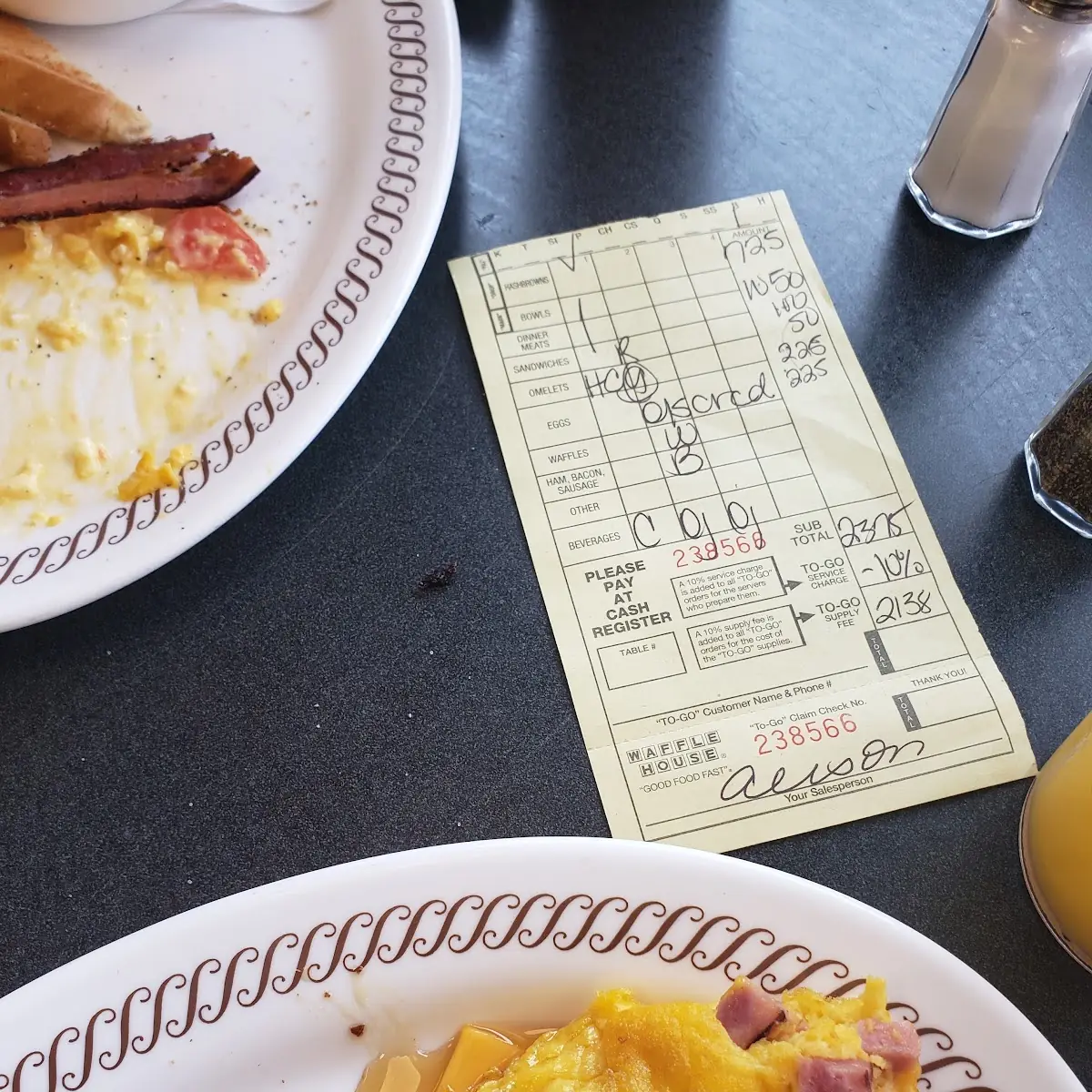 Ham and Cheese Omelet