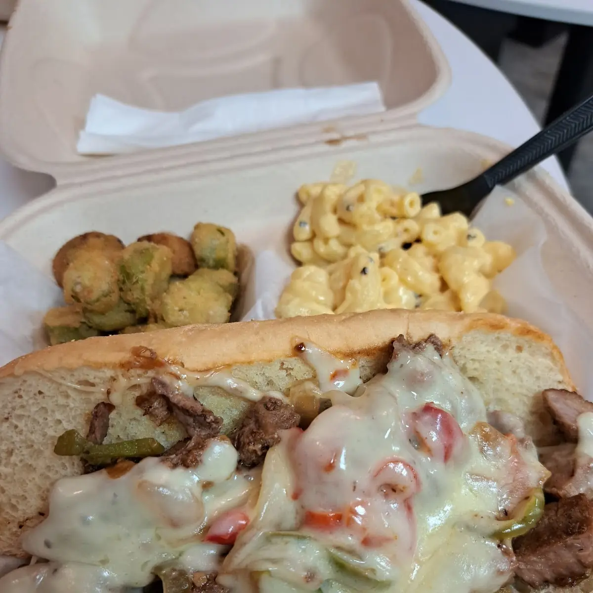Philly Cheese Steak Sandwich