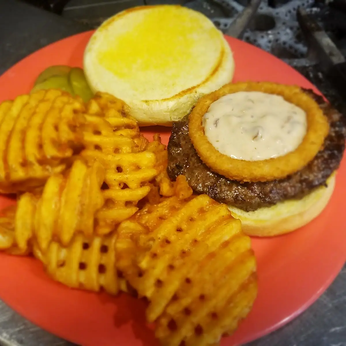 Bacon Beer Cheese Burger Special