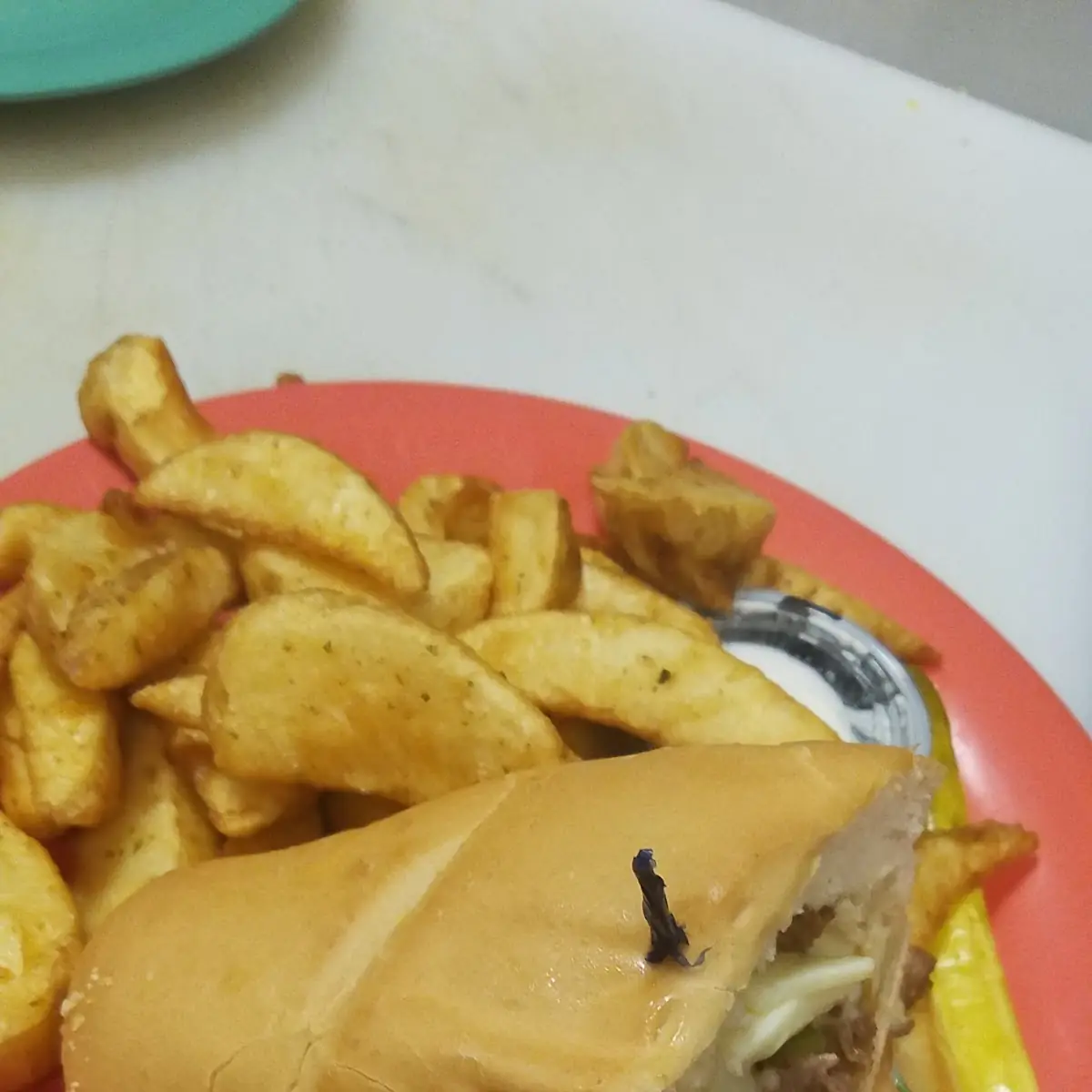 Philly Cheese Steak with Sour Cream