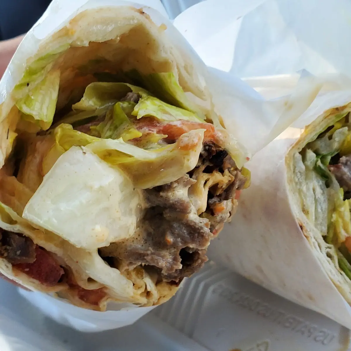 Lamb Shawarma Wrap