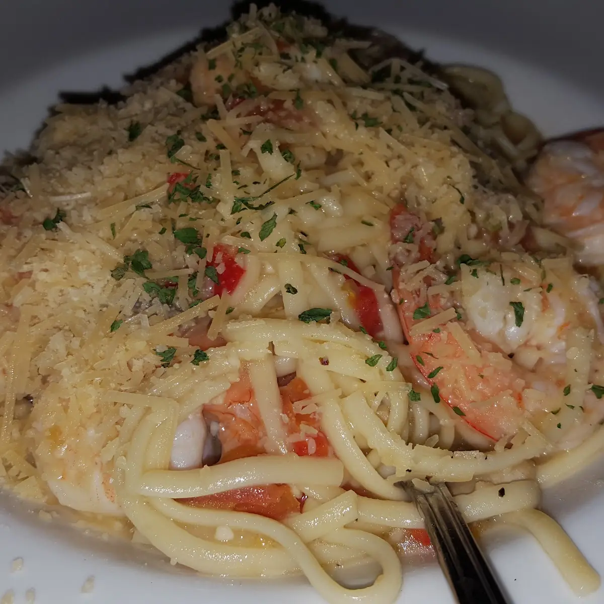 Shrimp Fettuccine Alfredo