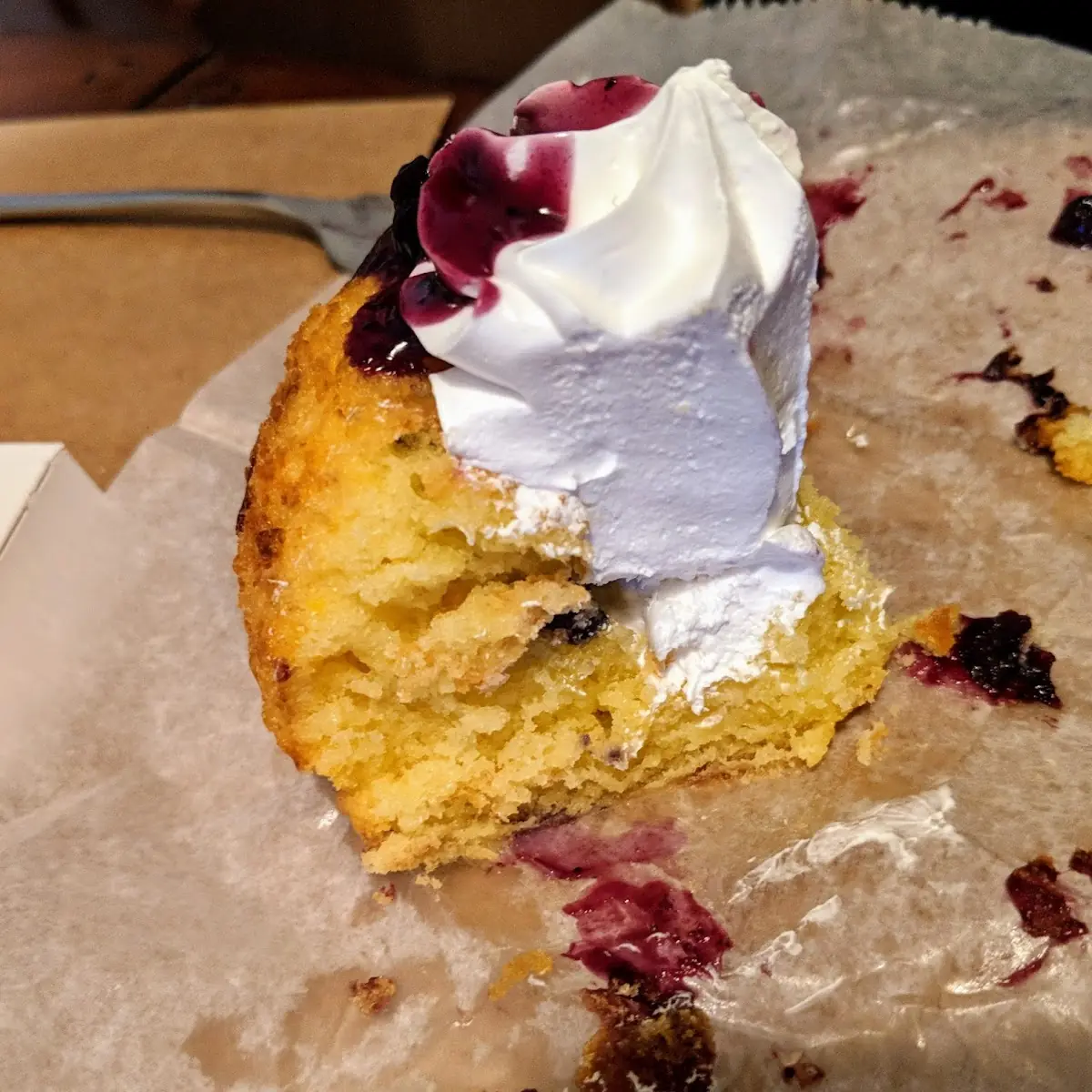 Lemon Blueberry Muffin