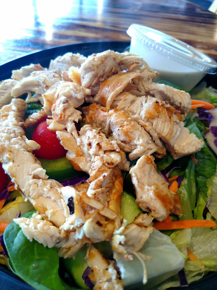 House Salad with Grilled Chicken