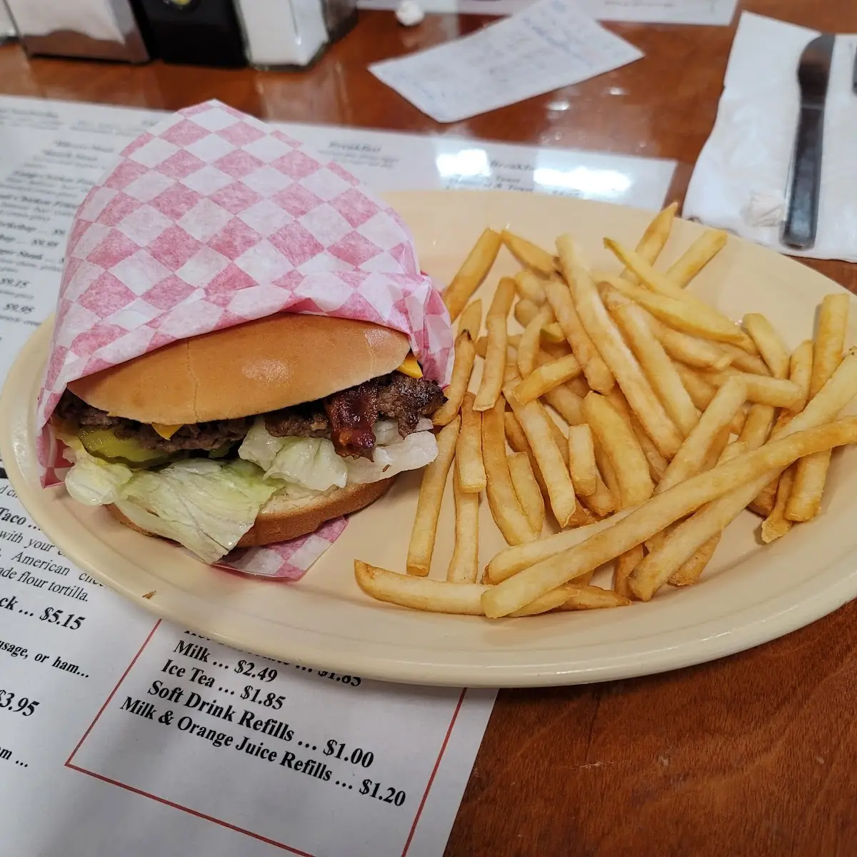 Bacon Cheeseburger