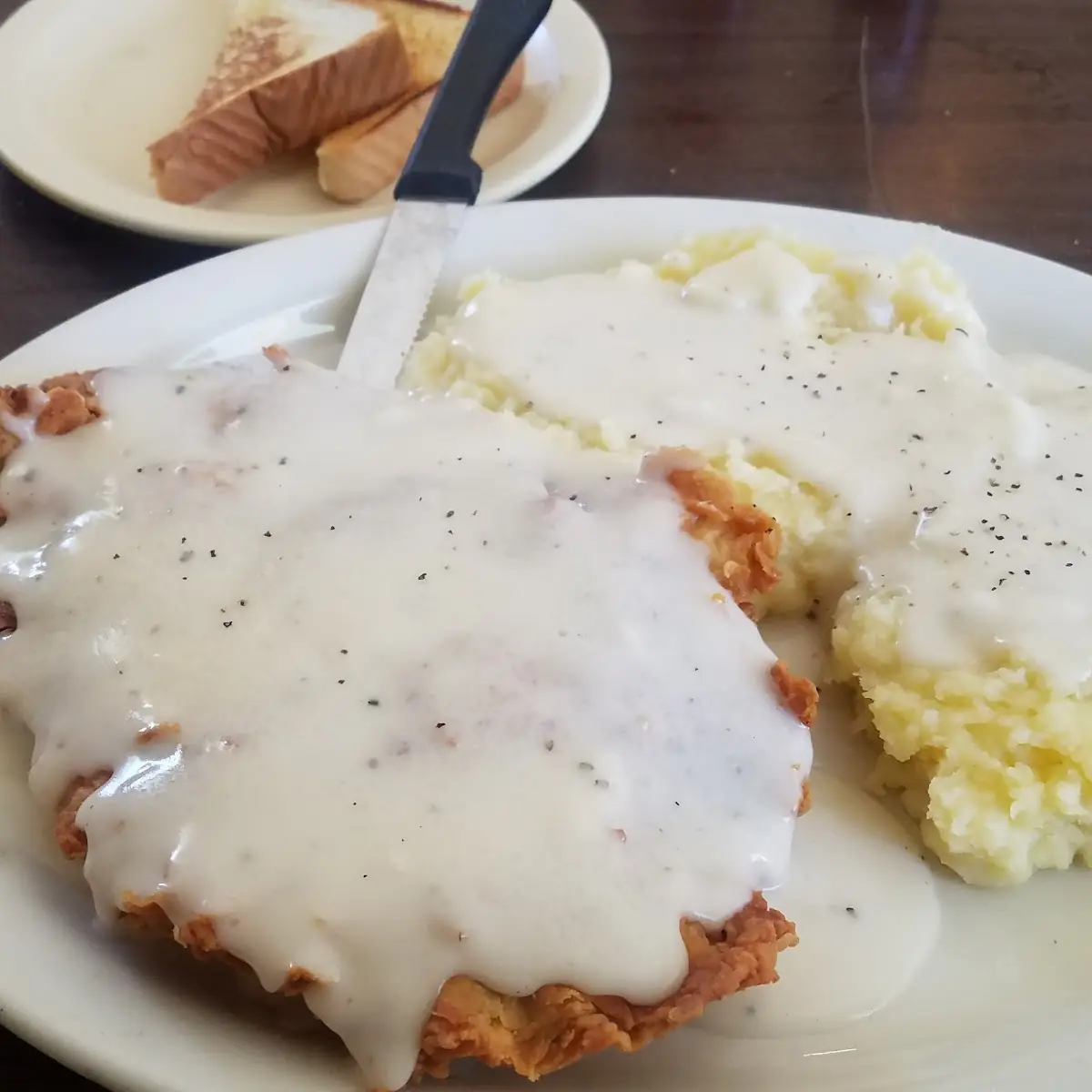 Chicken Fried Steak and Mashed Potatoes