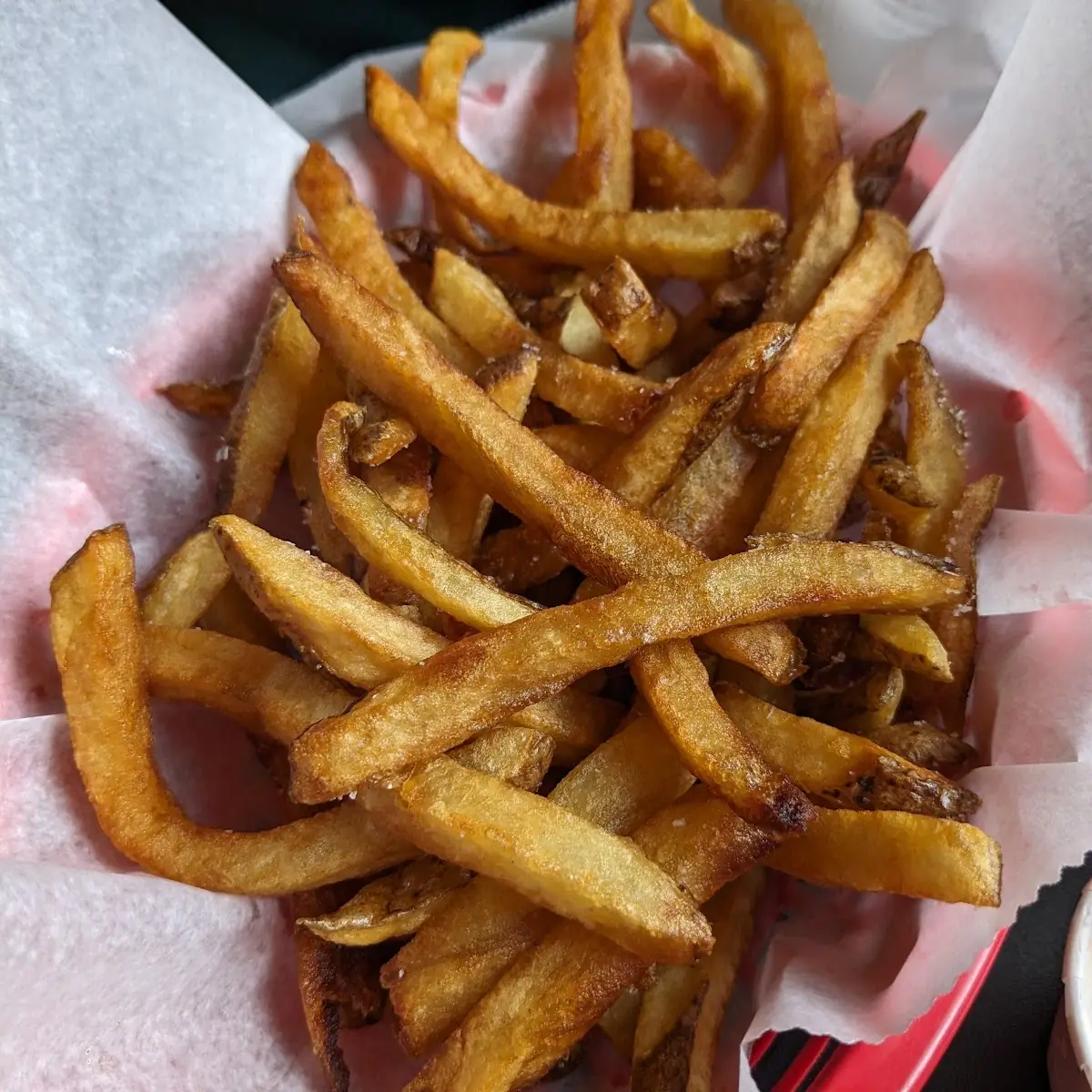 Waffle Fries and Fresh Cut Fries
