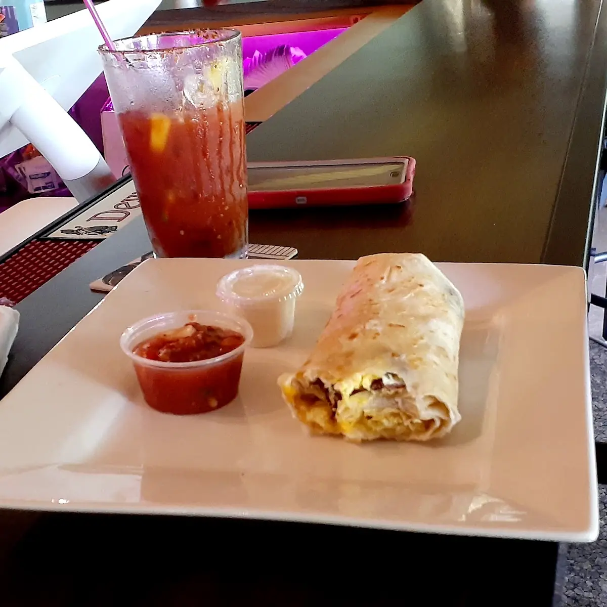 Bacon Breakfast Burrito