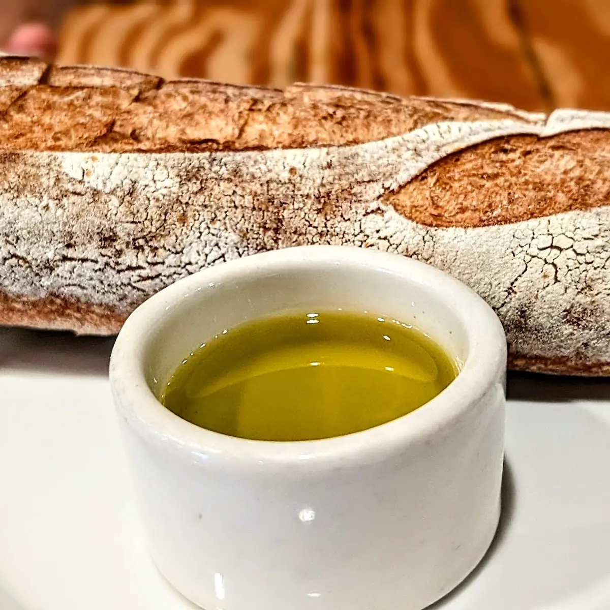 Pan with Olive Oil