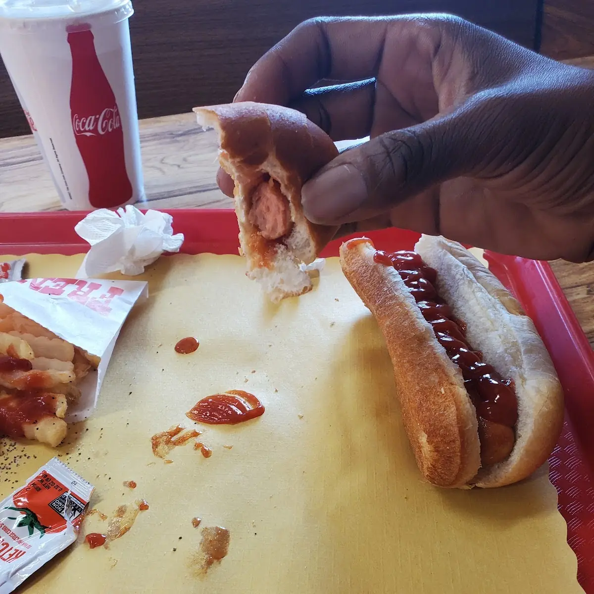 2 Hot Dog with Fries