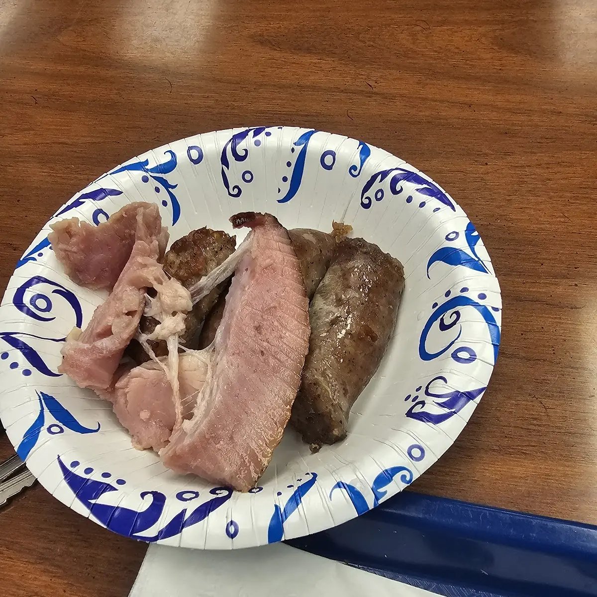 Country Ham and Sausage