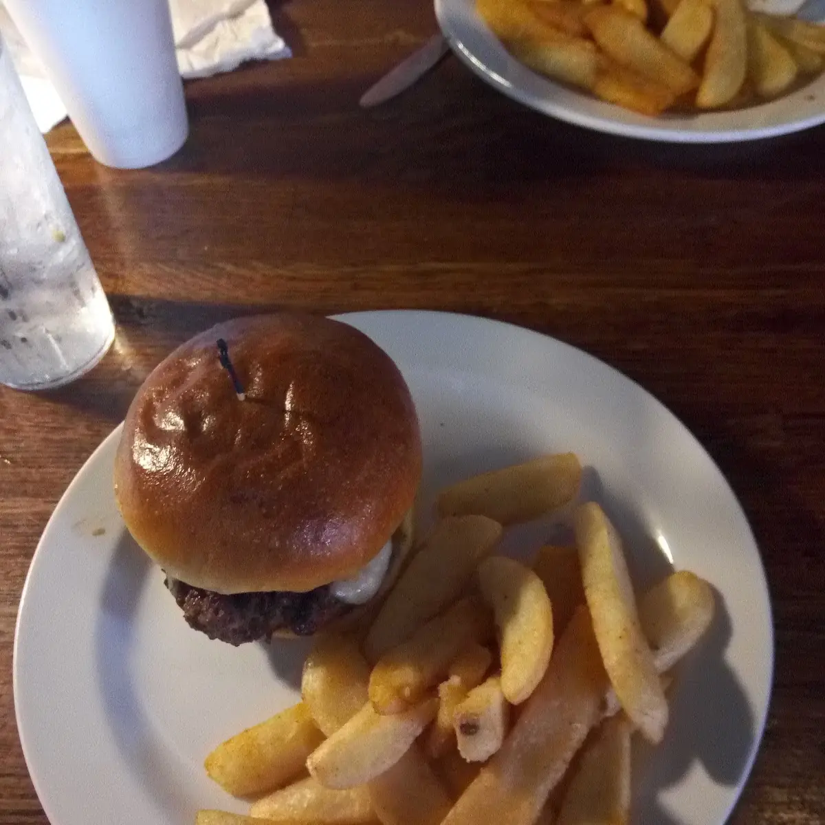 Mushroom Swiss Burger