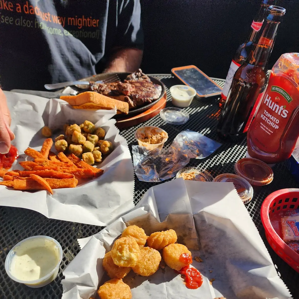 Kids Cheeseburger Corn Nuggets