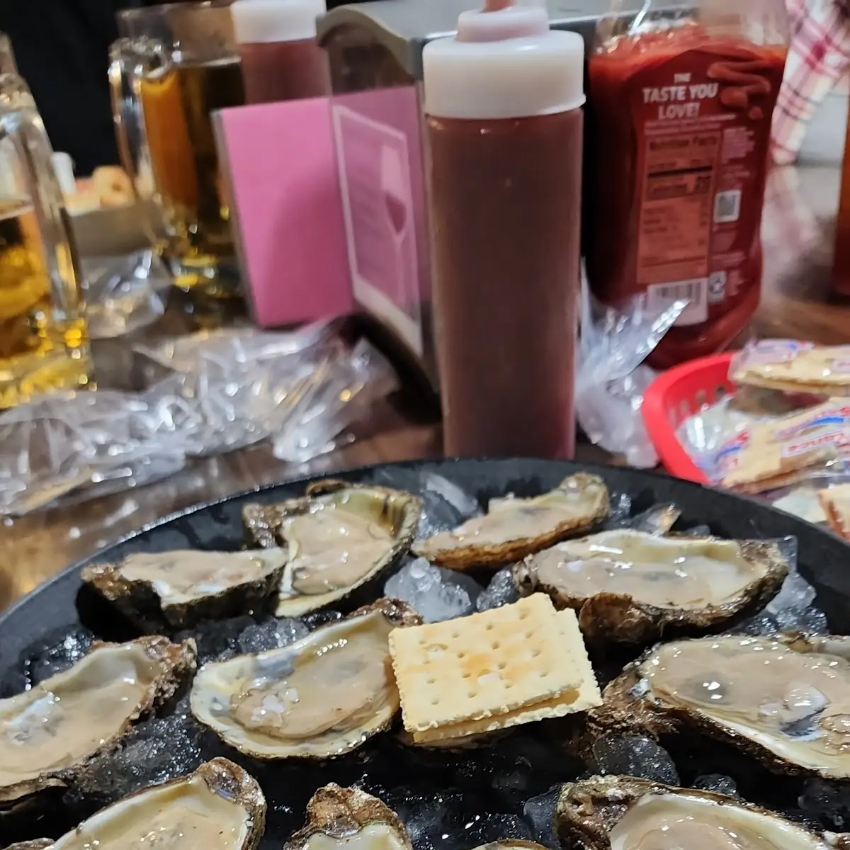 Oysters on Half Shell
