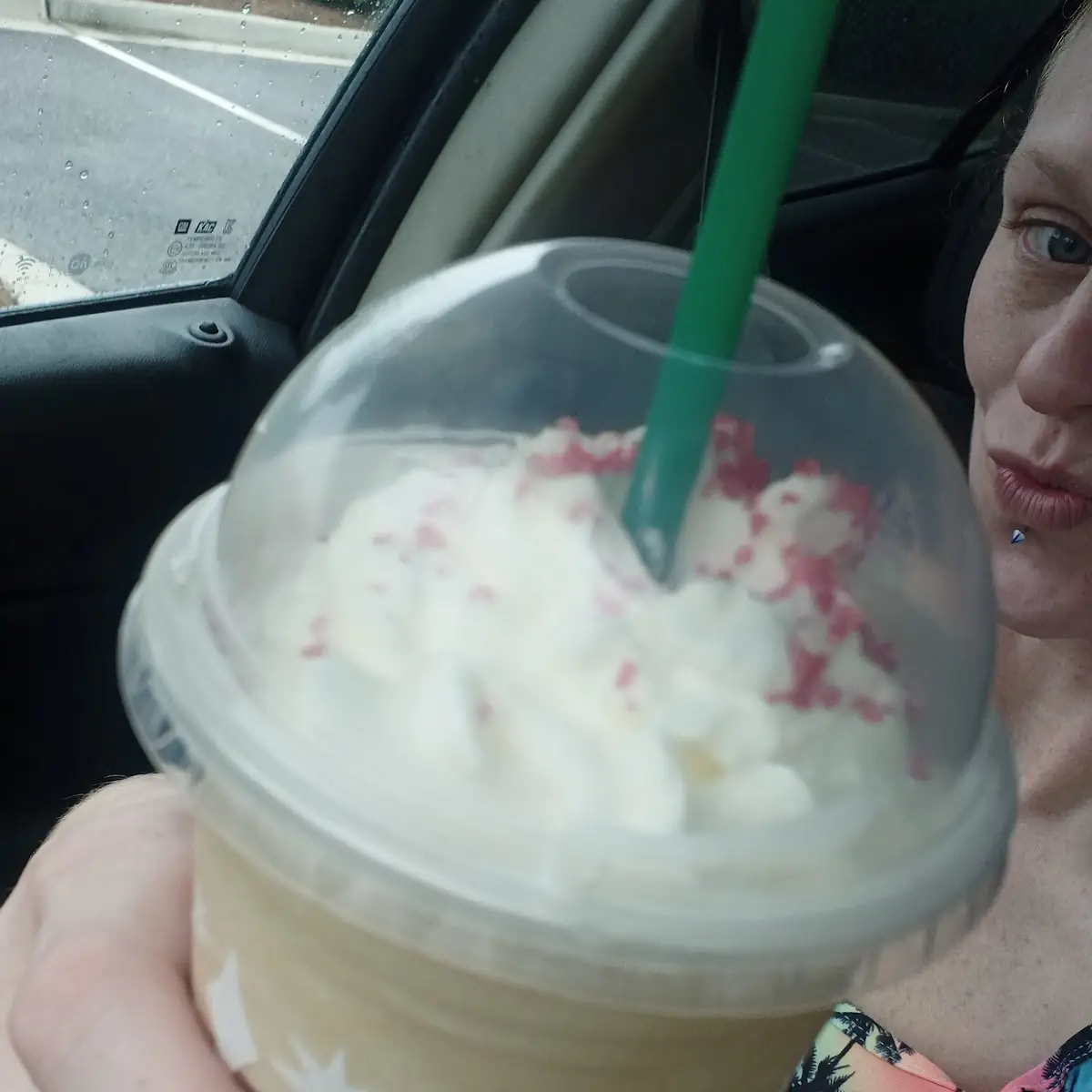Toasted White Chocolate Frappe