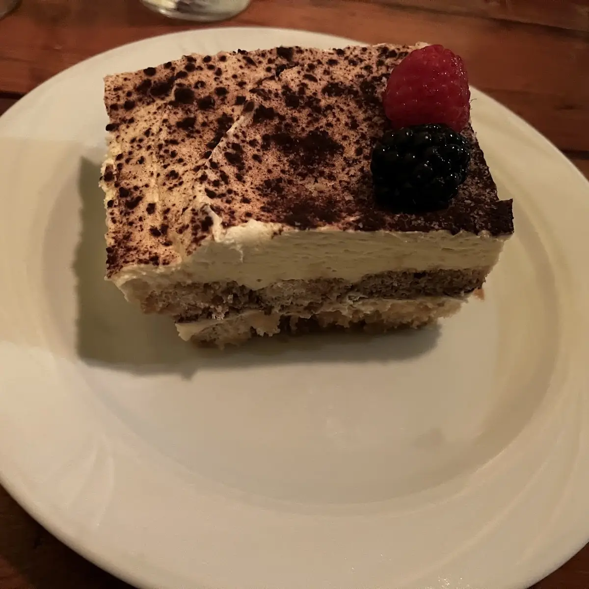 Tiramisu with Fresh Berries