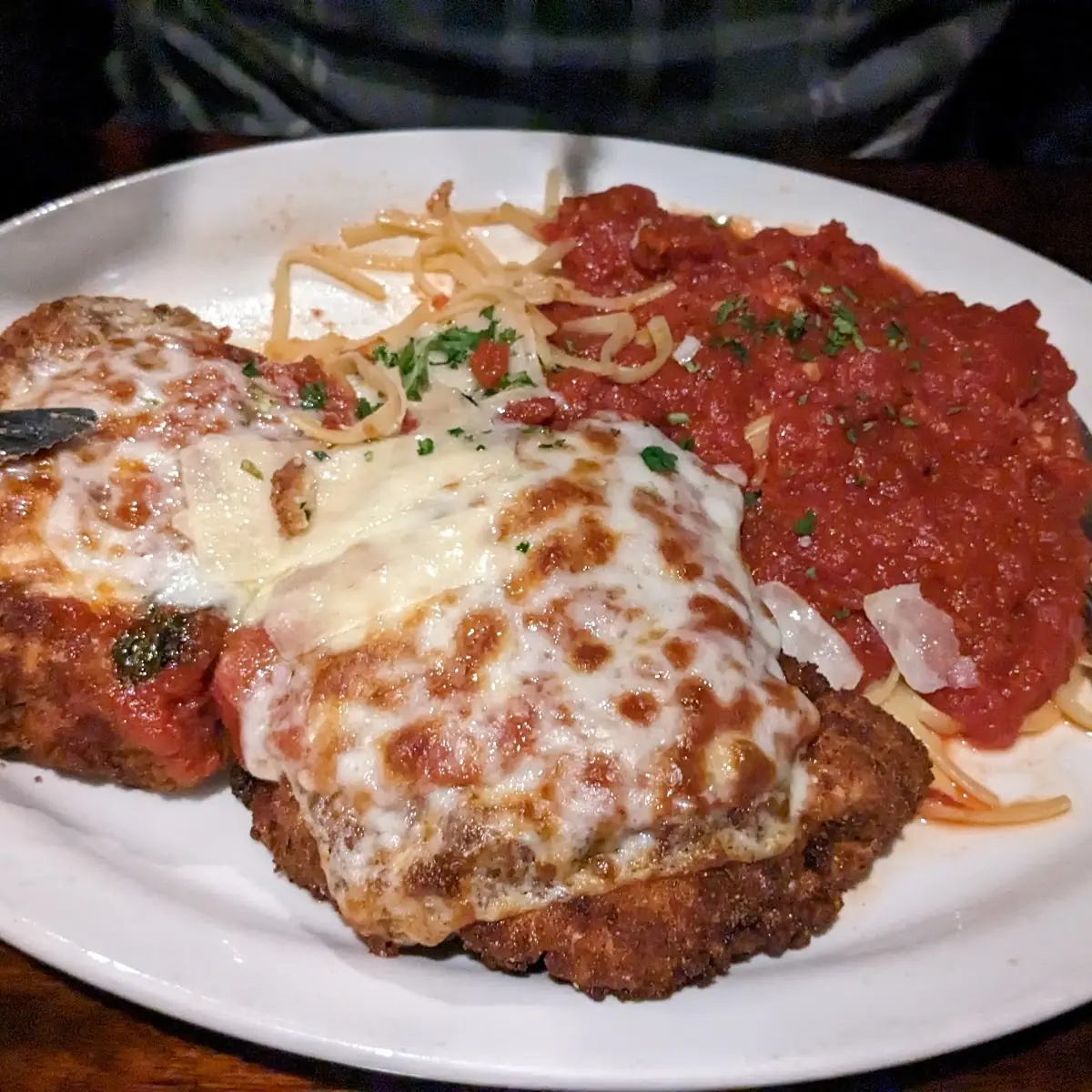 Chicken Parmesan Dinner