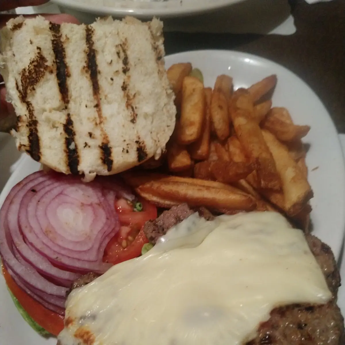 Bacon and Blue Cheese Burger