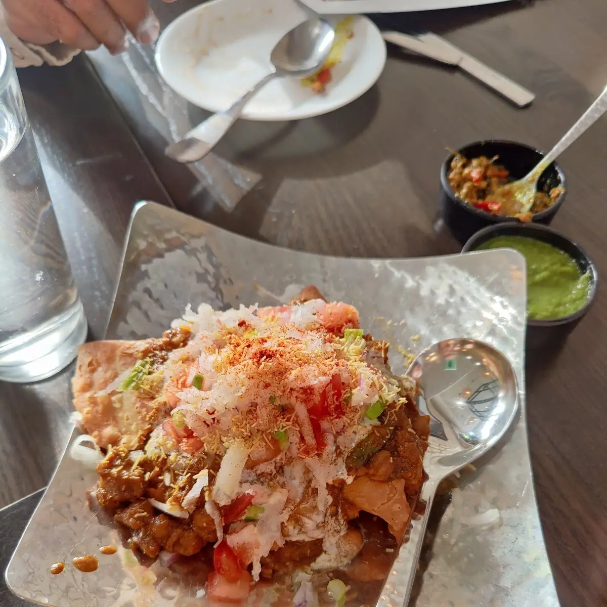 Aloo Tikki Chaat