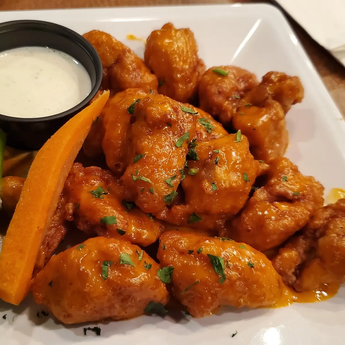 Baked Mango Habanero Wings