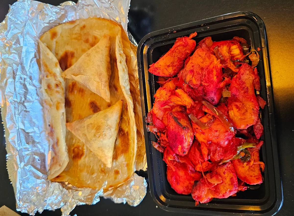 Fried Chicken with Peppers