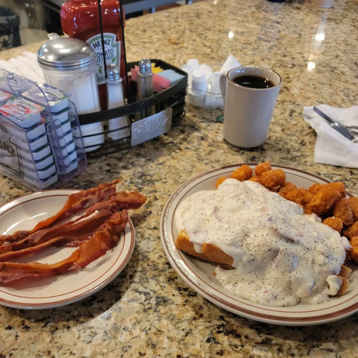 Chipped Beef on Toast