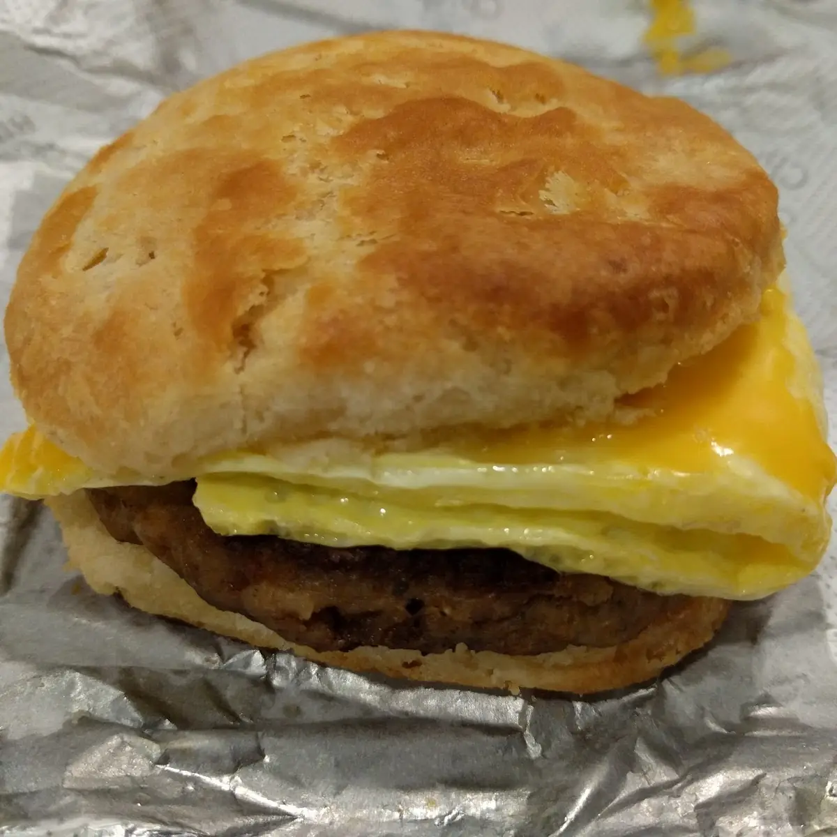 Sausage Egg & Cheese Biscuit