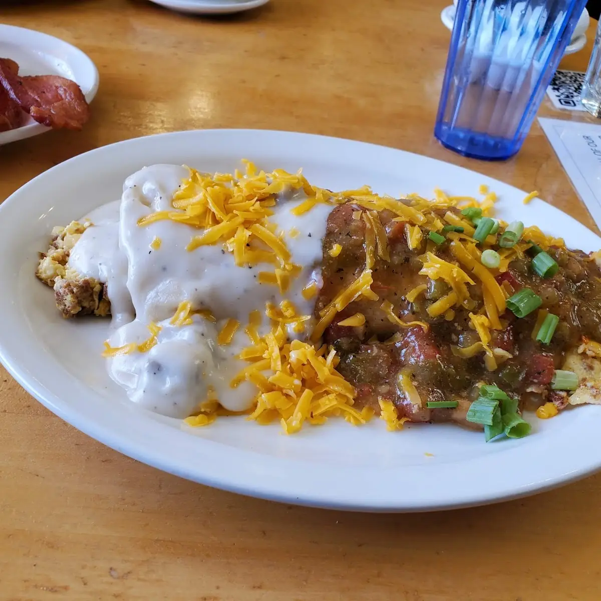 Smothered Breakfast Burrito