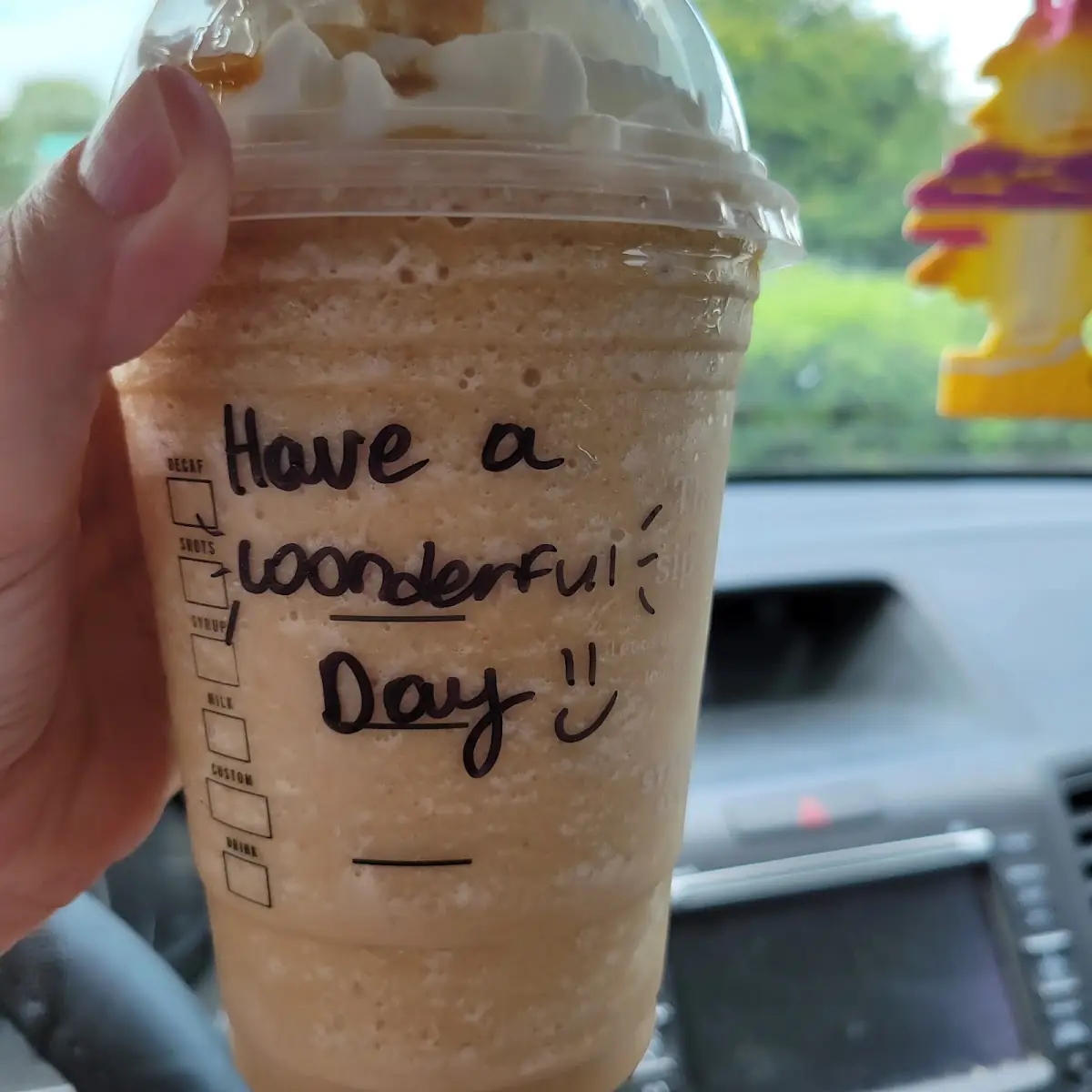 Caramel Frappuccino Blended Beverage