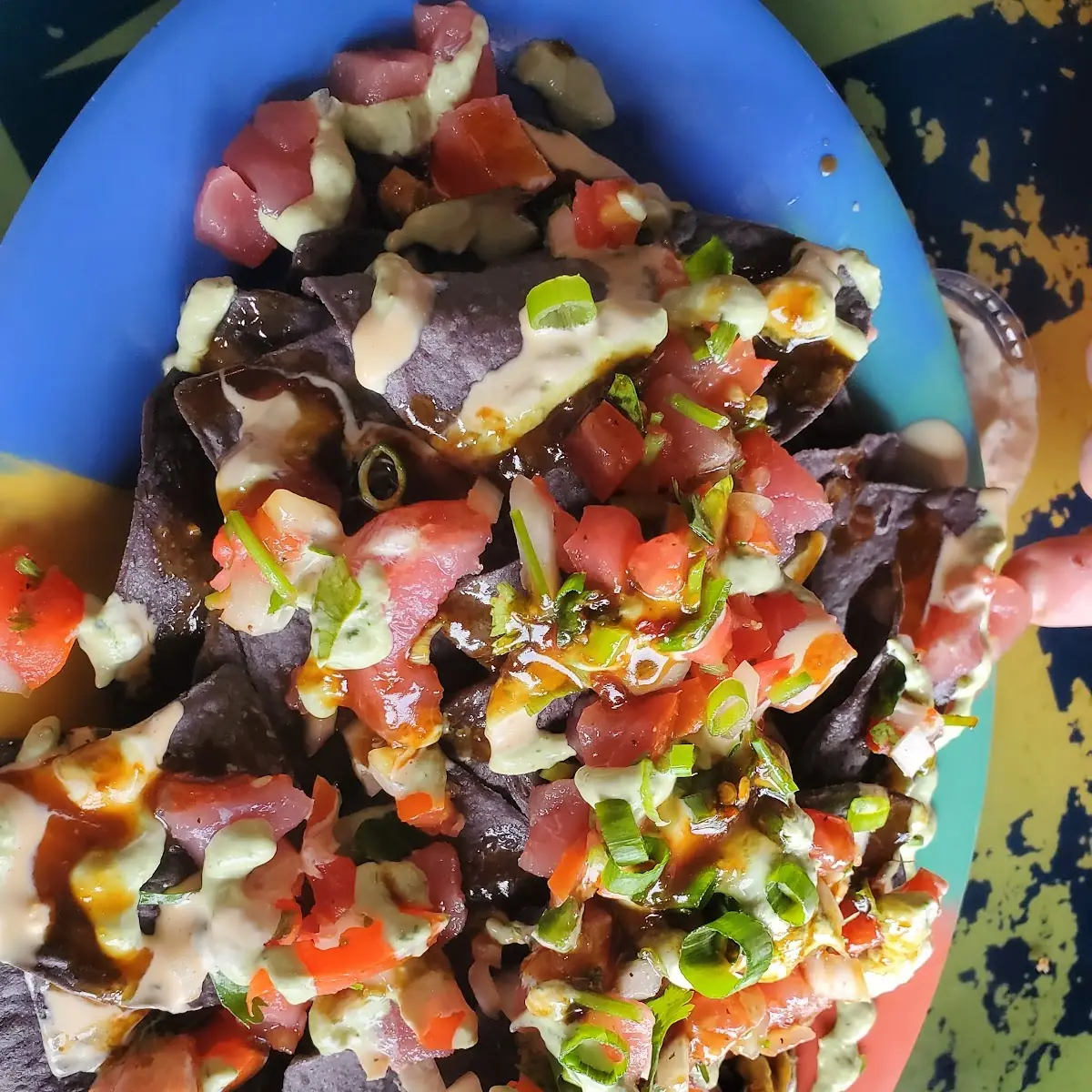 Ahi Tuna Nachos