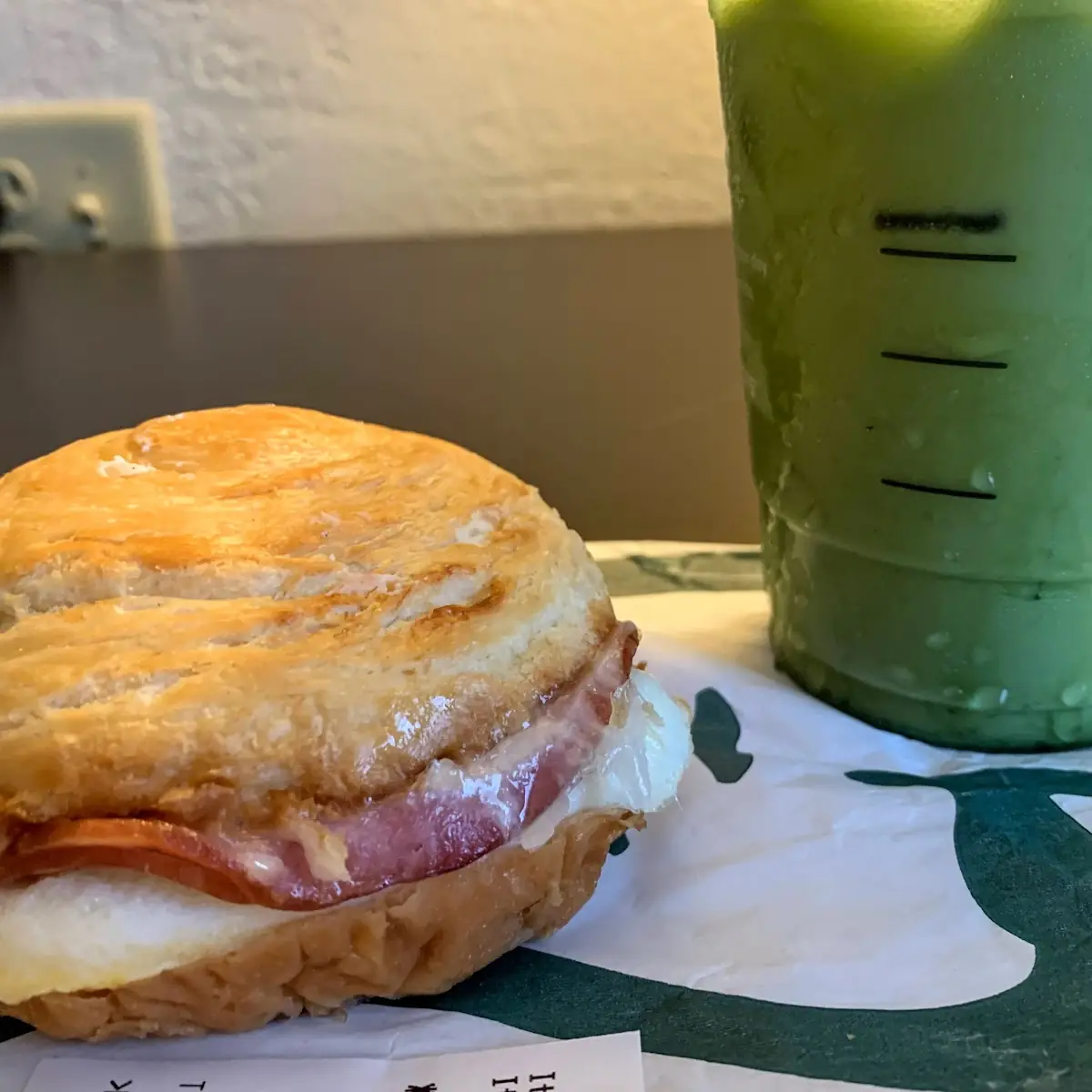 Ham Egg and Cheese