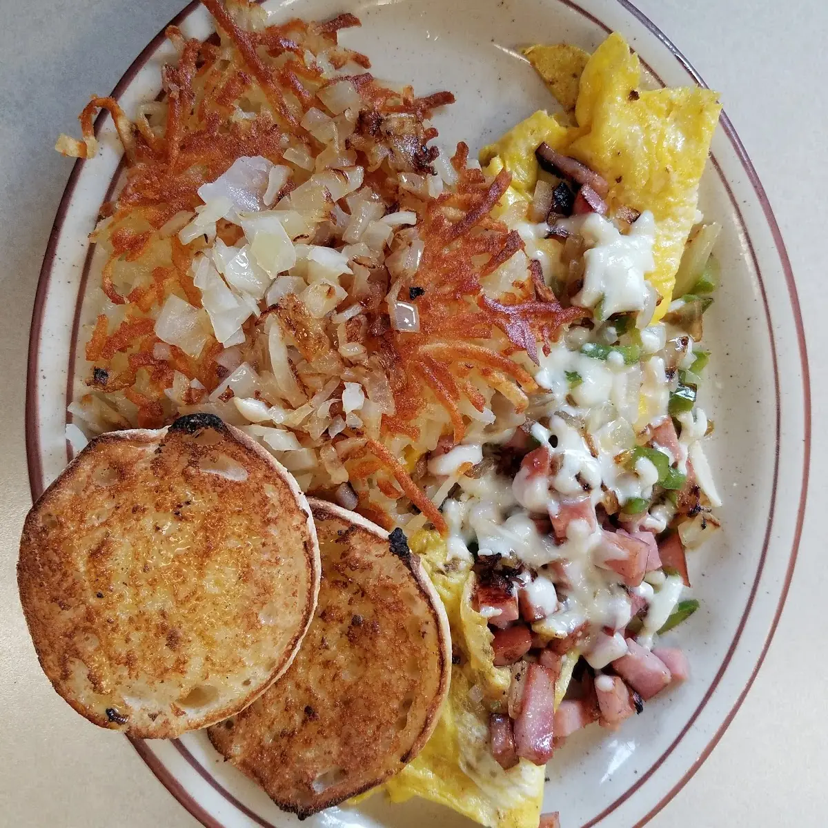 Denver Omelet w Cheese
