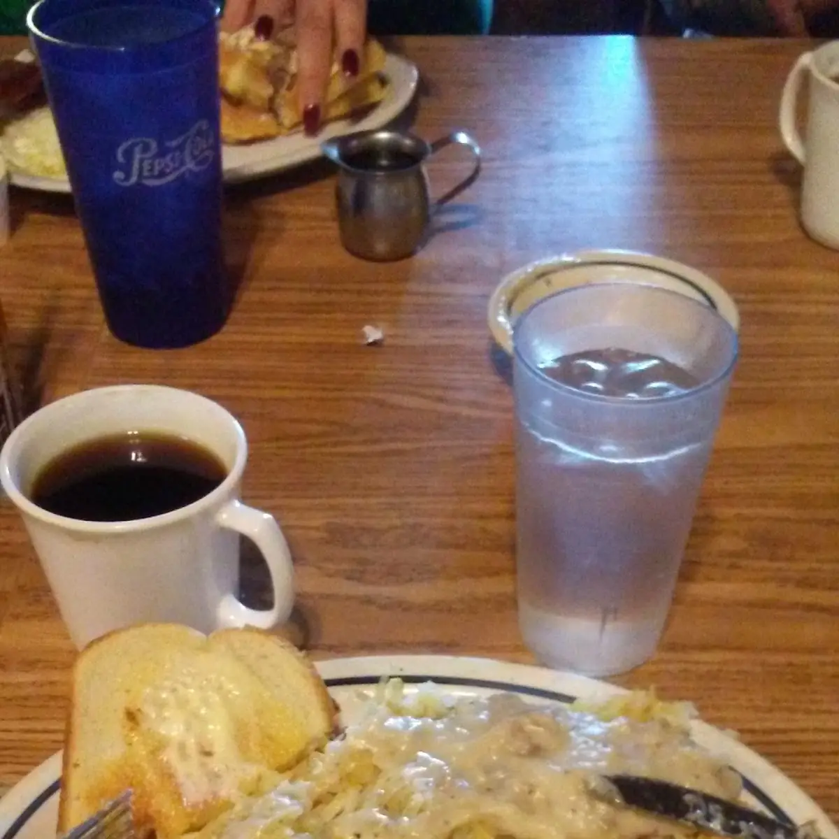 Chicken Fried Steak with Hash Browns and Eggs