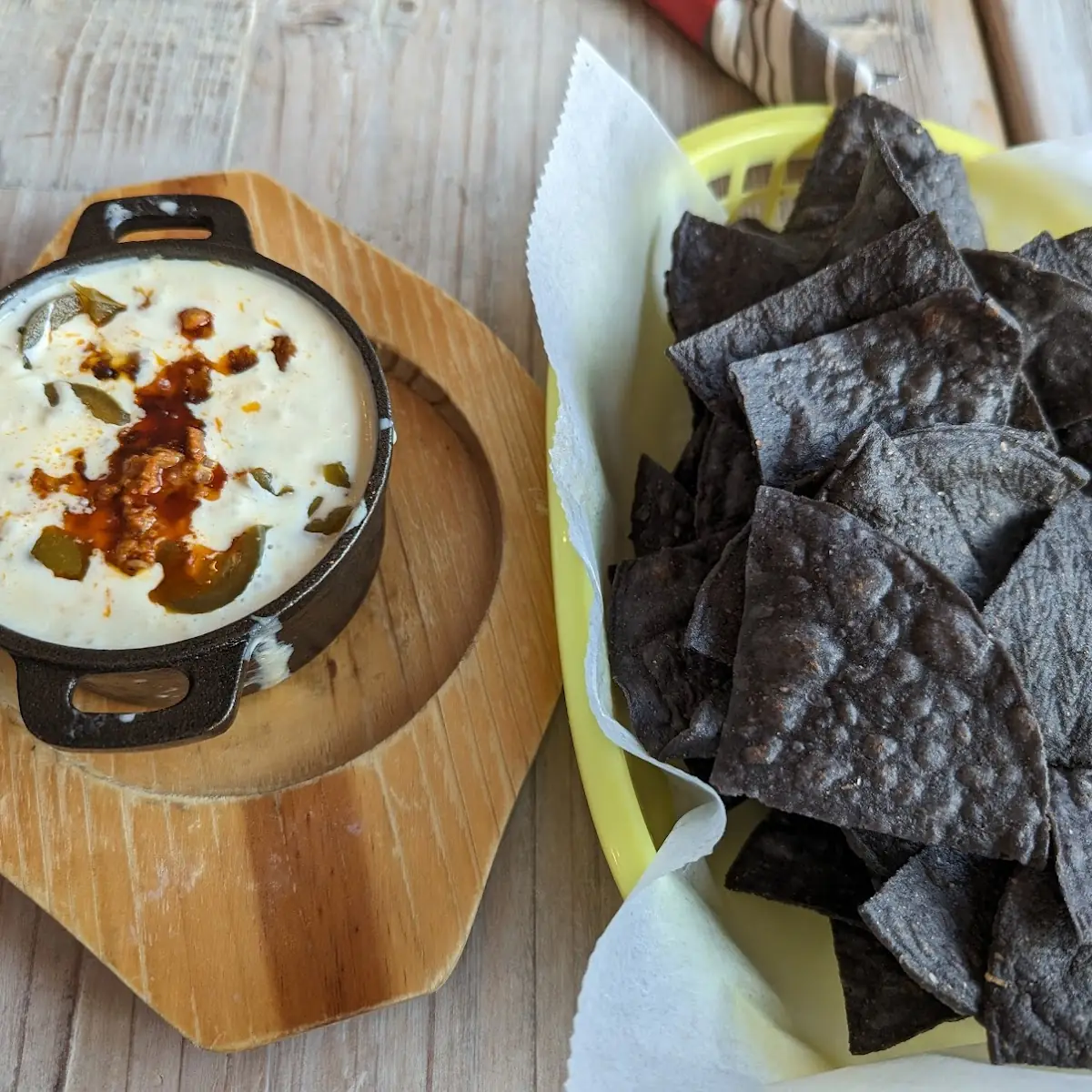 Blue Corn Chips & Guacamole
