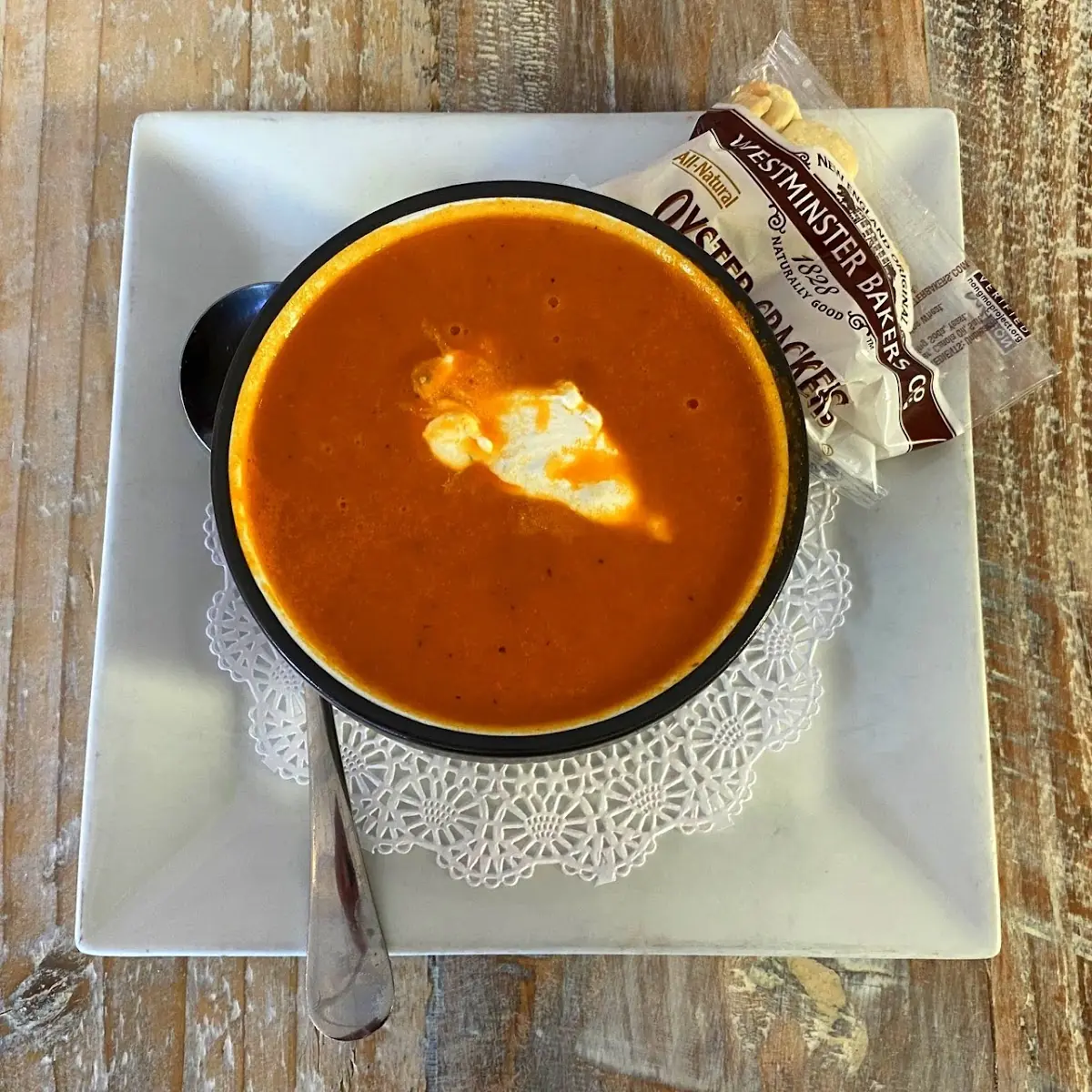 Fire-Roasted Tomato Soup