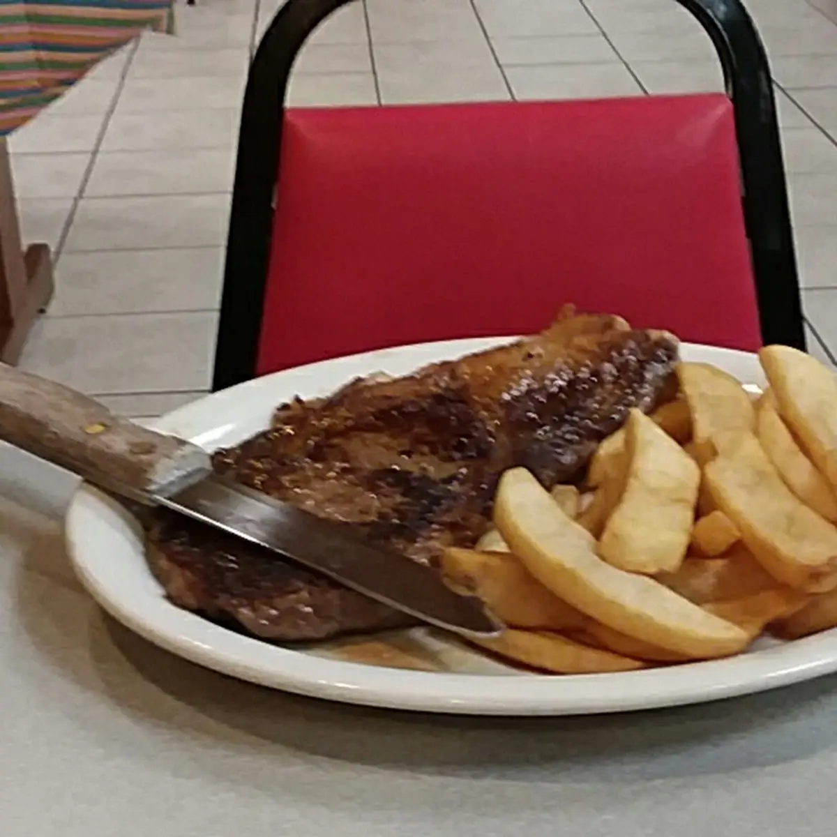 Ribeye Steak and Home Fries