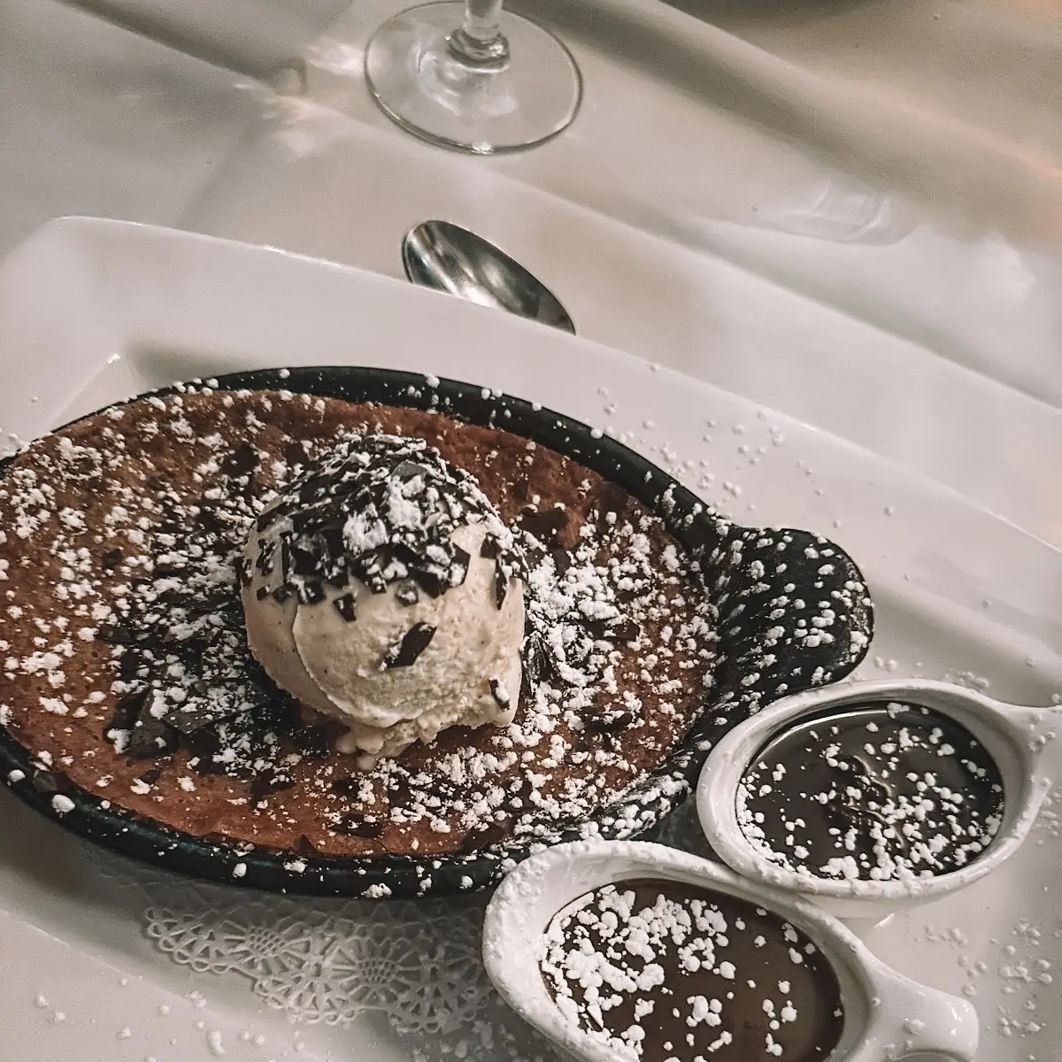 Warm Tollhouse Cookie Skillet