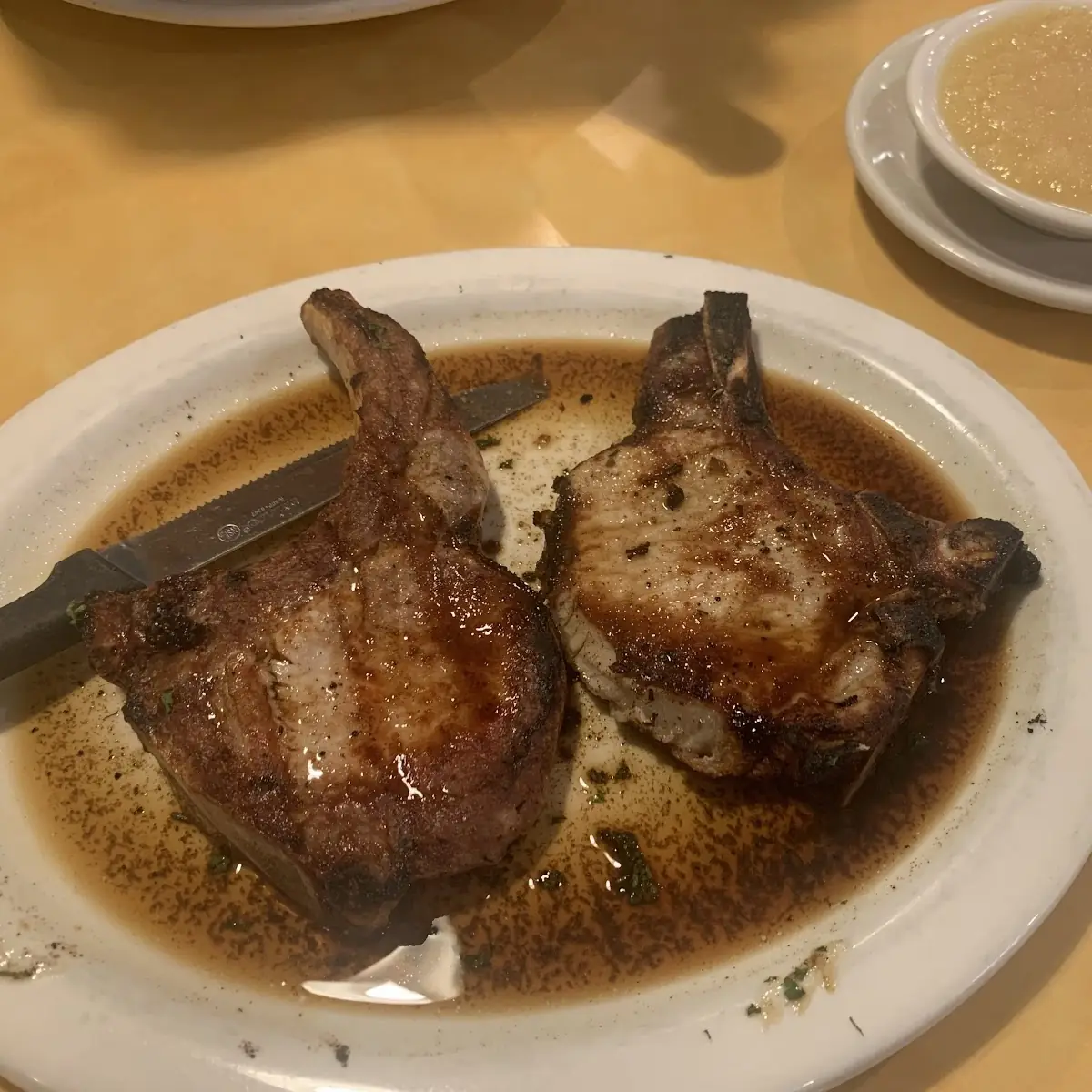 D Grilled Pork Chops Board Special