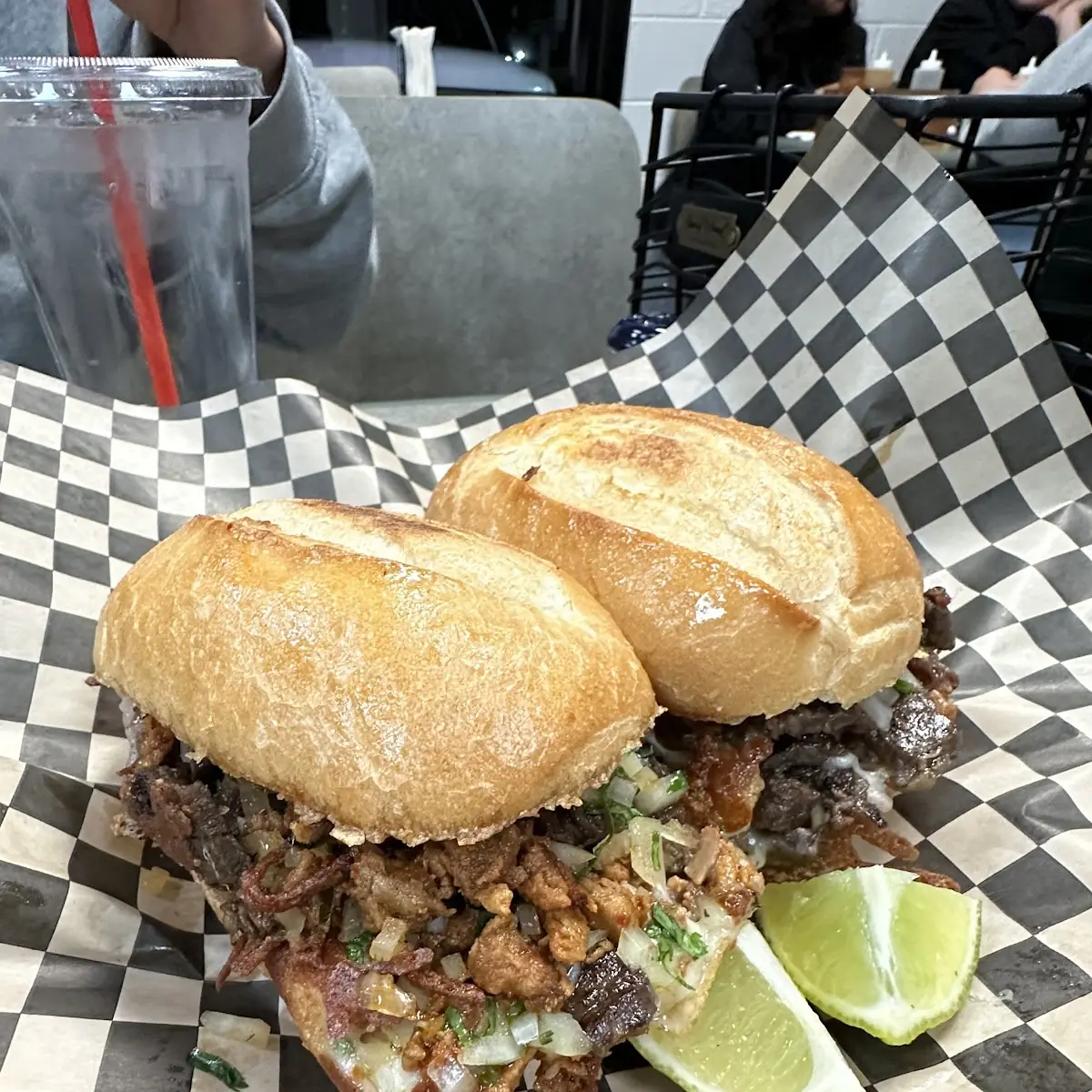Grilled Cheese Steak Tortas